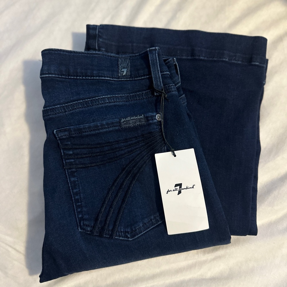 New 7 for all mankind DOJO, flared jeans Size 28
